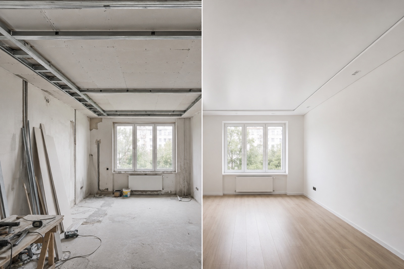 Plafond tendu ou faux plafond en placo : lequel choisir ?